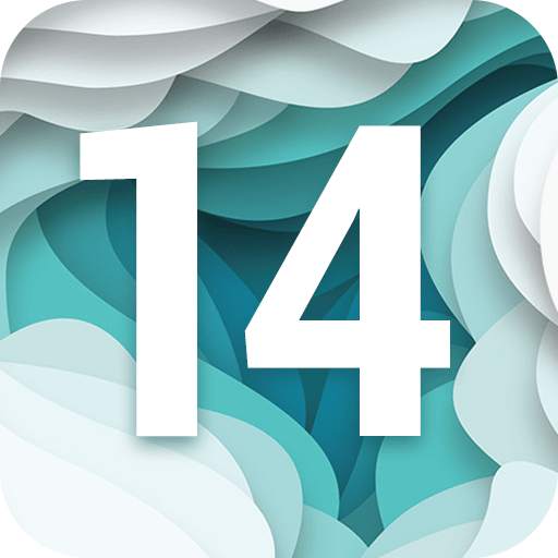 OS14 Launcher, Control Center, App Library i OS14