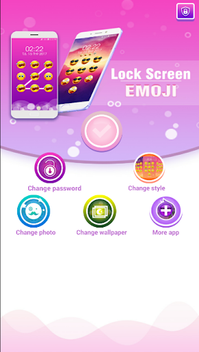Screen Locker - Applock Emoji Lock Screen App स्क्रीनशॉट 3
