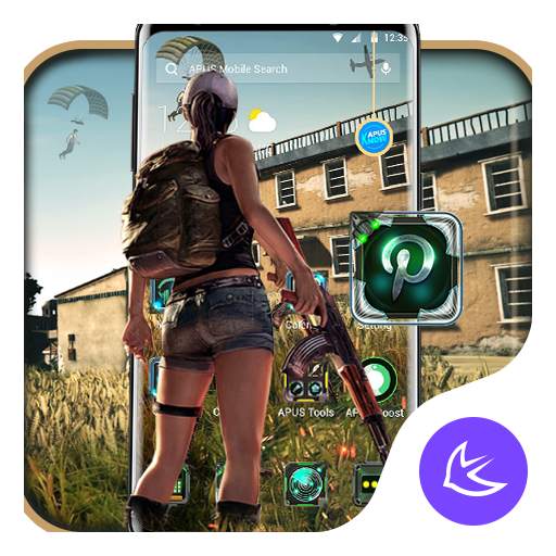 Survival Battle APUS Launcher theme