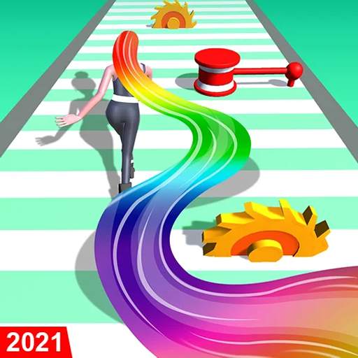 Long Hair Game Challenge Run 3D Rush Runner 2021