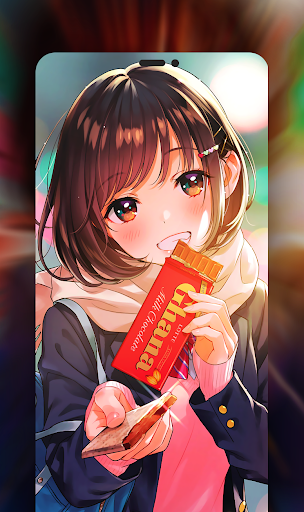 YOKO GIVES YUMI A CHOCOLATE 🥰 Earthchild2022 - Illustrations ART street