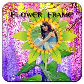 flower photo frame