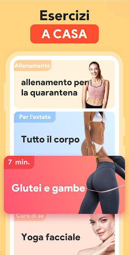 Fitness Femminile - Esercizi screenshot 1