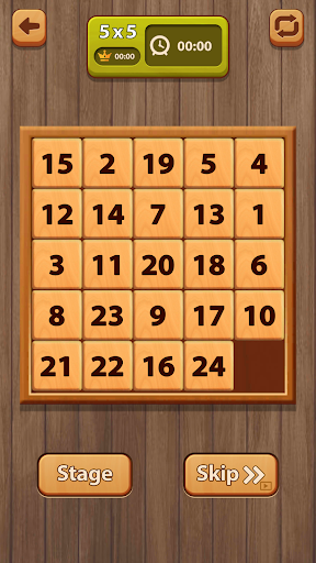 Number Wood Jigsaw 4 تصوير الشاشة