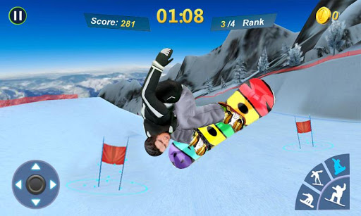 Snowboard Master 3D 2 تصوير الشاشة
