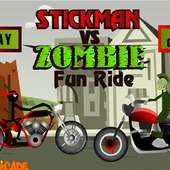 Stickman vs Zombie Fun Ride