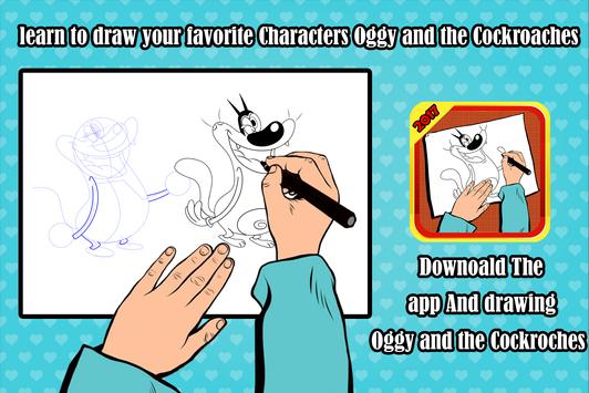 How to Draw Oggy Easy | Oggy and the Cockroaches - YouTube