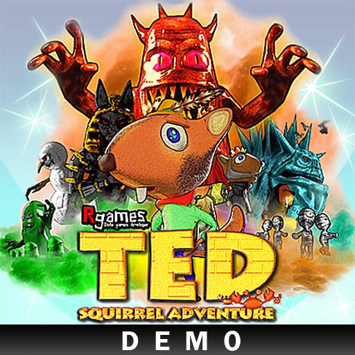 TED squirrel adventure DEMO 2,5D Platformer Game