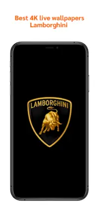 fondo de pantalla del logotipo de lambo