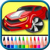 Cars coloring pages game