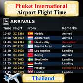 Phuket Airport Flight Time on 9Apps