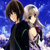 Anime Cute-Love Couple Wallpapers