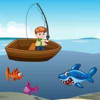 تحدي صيد السمك و القرش