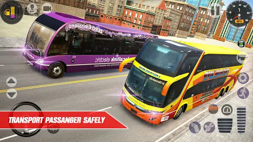 Jogos de ônibus de passageiros da City Coach versão móvel andróide