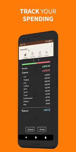 Spending Tracker screenshot 1