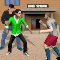 العصابات في المدرسة الثانوية - ألعاب القتال الجد