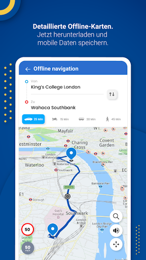 GPS Live Navigation, Karten, Wegbeschreibungen screenshot 3