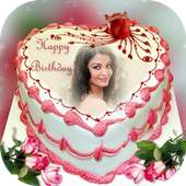 Birthday Cake Photo Frame on 9Apps