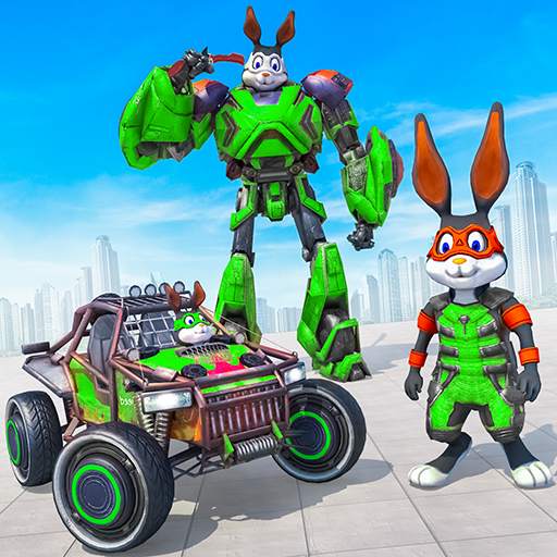 Bunny Robot Car Game – Buggy Robot wars Game