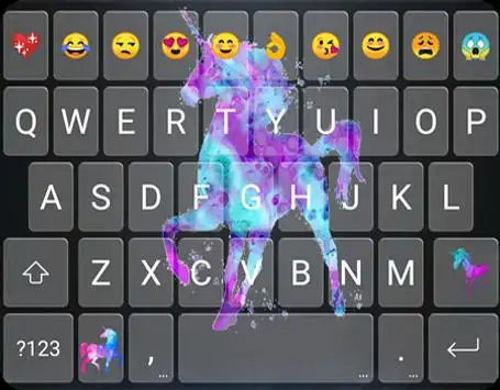 Téléchargement de l'application Galaxy Unicorn Emoji Gif Keyboard Wallpaper  2023 - Gratuit - 9Apps