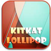 Wallpapers (Kitkat,Lollipop)