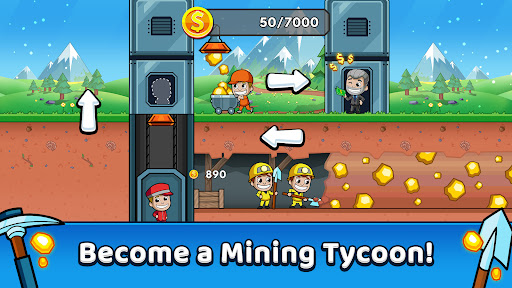 Idle Miner Tycoon: Gold & Cash screenshot 1