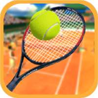 Casual Tennis: Cartoon Stick Low Poly Tennis Smash