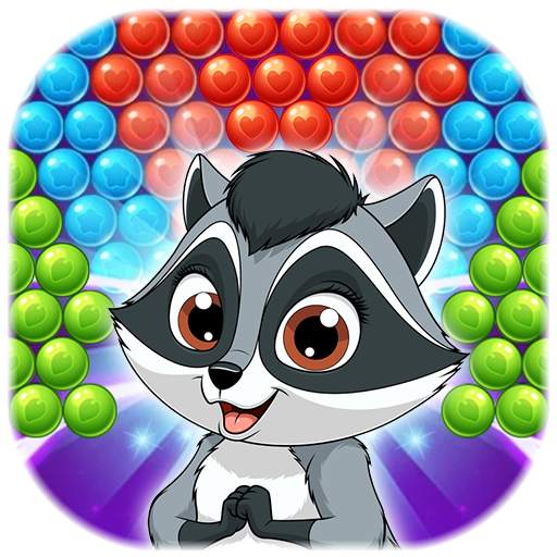 Raccoon Bubble Rescue