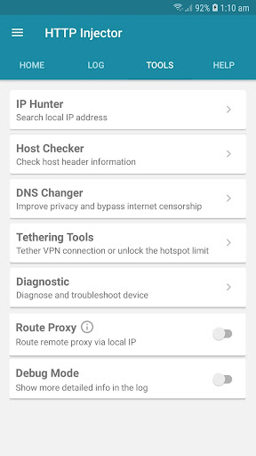 HTTP Injector (SSH/Proxy/V2Ray) VPN screenshot 2