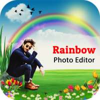 Rainbow Photo Editor - Rainbow Photo Frame on 9Apps