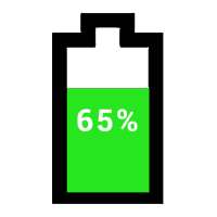 Battery Percentage for L & KK