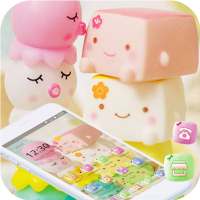 Cute Colorful Sweet Marshmallow Theme on 9Apps