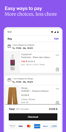 Zalando – fashion, inspiration & online shopping screenshot 8