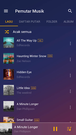 Pemutar Musik - MP3 Player, Music Player screenshot 1