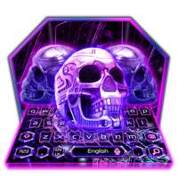 Technology Laser Skull Keyboard