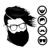 Man Hair Style Photo Editor - Beard,Mustache 2018 on 9Apps