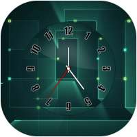 Hologram Clock Live Wallpaper - Analog Clock