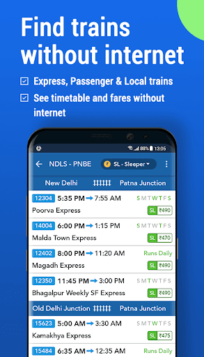 Where is my Train : Indian Railway Train Status screenshot 3