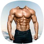 Man Body Builder Photo Suit