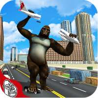 Angry Gorilla Kong Attack - City Rampage 2019