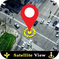 Vista de rua de navegação GPS