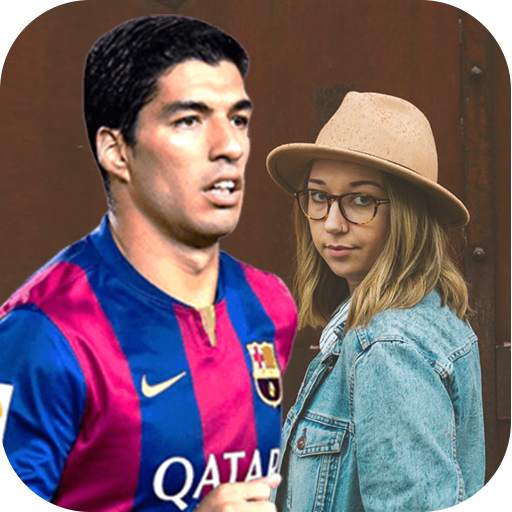 Selfie with Suarez – Football Photo Editor