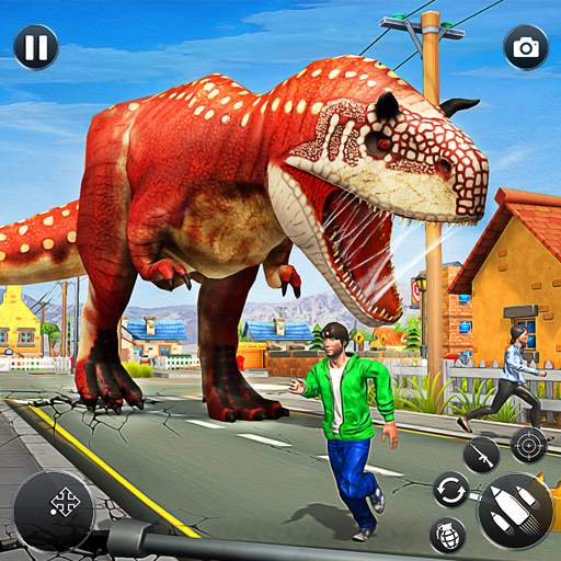 Grand Dinosaur Rampage Games - City Animal Attack