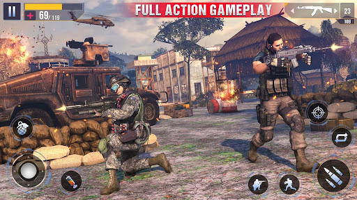FPS Gun Shooting Games offline screenshot 11