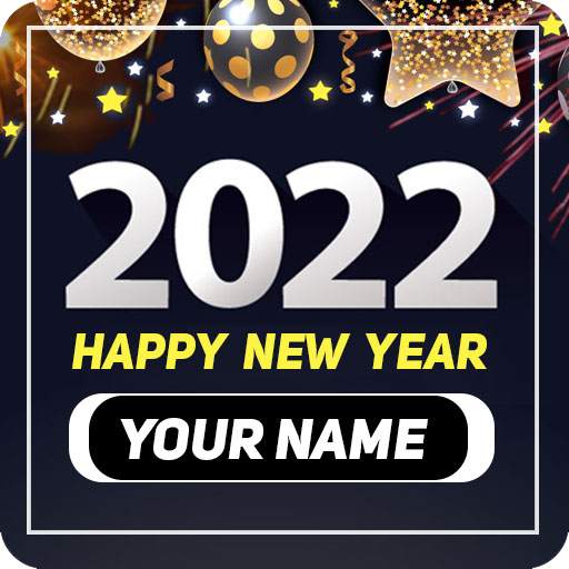 Happy New Year Name DP Maker 2022