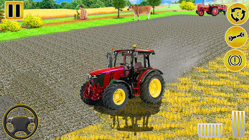 Tractor Farmer Simulator : Farming Games 2021 скриншот 2