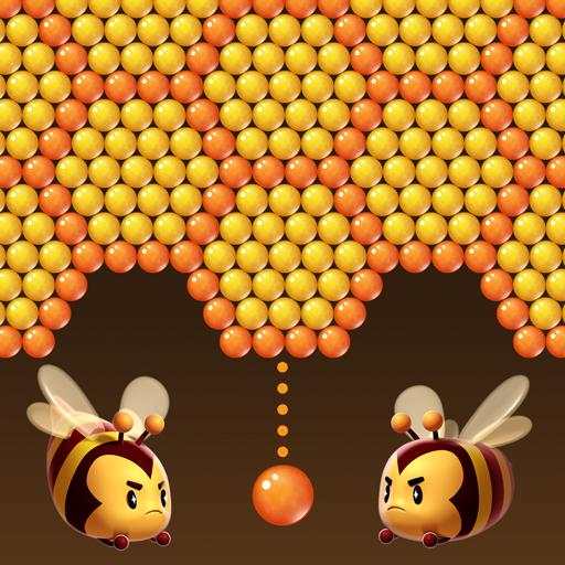 Bubble Bee Pop - Colorful Bubble Shooter Games