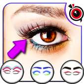 Eyelashes Photo Editor - Eye Makeup Studio