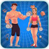 Gym Workout - Bodybuilding Exercise