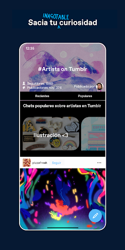 Tumblr: cultura, arte y caos screenshot 2